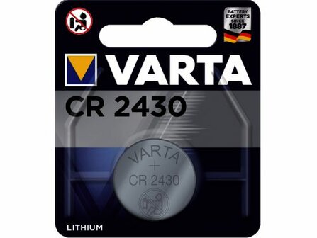 Knoopcel CR2430 batterij Varta