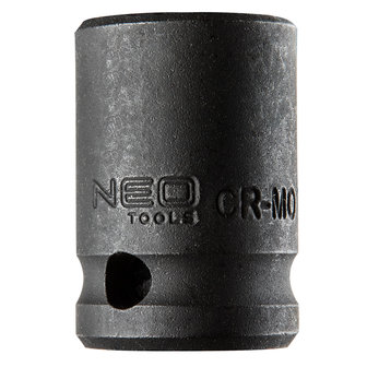 NEO Krachtdop 19 mm, 1/2&quot; aansluiting, lengte 38 mm