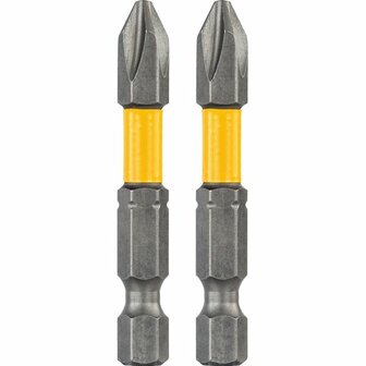 Piranha Hi-TECH schroefbit - Philips 2 PH2 - Lengte 50mm - X62875 - 2 stuks