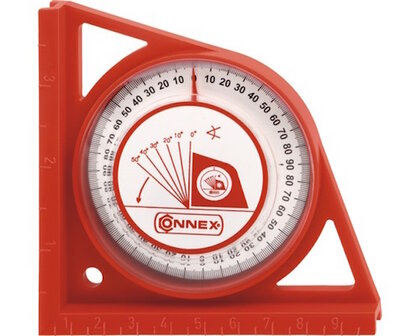 Hoekmeter - Gradenmeter 10 x 10 cm