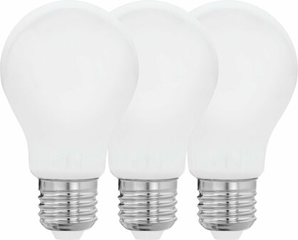 EGLO LED 3-PACK - Lichtbronnen - 3 X 7 Watt - &Oslash;6 cm. - E27 - wit