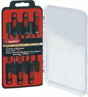 Ampro Puntvijlenset, 6-delig, 40T19523