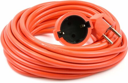 Keltin Verlengsnoer - 20 m - Max 3000W - Voor binnen &amp; buiten
