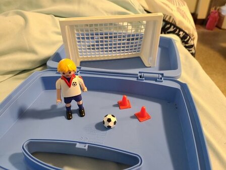Playmobil Sports &amp; Action Soccer Shootout Carry Case