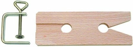 Skandia Figuurzaagplank + Klem 50 mm