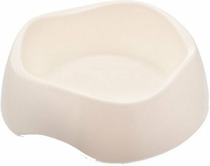 Beco Bowls - Voerbak/ Waterbak voor Honden - Zeer Sterk &amp; Vaatwasserbestendig - Trendy in 4 Kleuren in S/M/L - Kleur: Naturel, Maat: Small