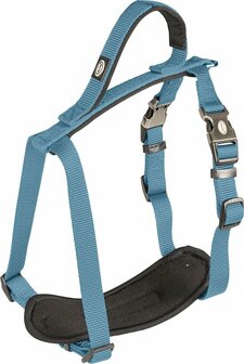 Duvoplus - Hondentuigje - Hond - Explor North Harnas Nylon S 30-40cm/15mm Petrol - 1st