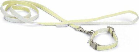 Beeztees Jicca - Puppy Set - Puppy Riem - Puppy Halsband - Geel
