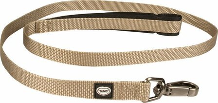 Duvoplus - Hondentuigje - Hond - Explor North Leiband Nylon Xl 100cm/25mm Taupe - 1st