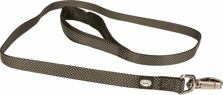 Duvoplus - Uitlaatriem Voor Dieren - Hond - Explor North Leiband Nylon L 100cm/20mm Zwart - 1st
