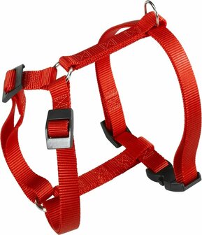 Adori Harnas Nylon Rood - Hondenharnas - M 36-56/44-72x1.5 Cm