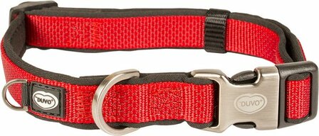 Duvo+ North Halsband Nylon Rood L 35-55cm/20mm