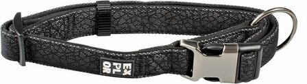 Duvo+ City NY halsband nylon reflecting M - 30-45cm/15mm