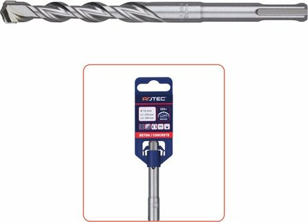 Rotec Hamerboor SDS+ V-Breaker 25,0x950/1000 mm