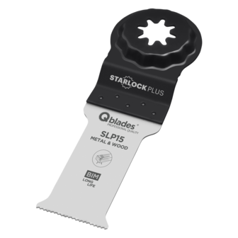 Qblades Multitool SLP15 Zaagblad Bi-Metaal 28x60mm
