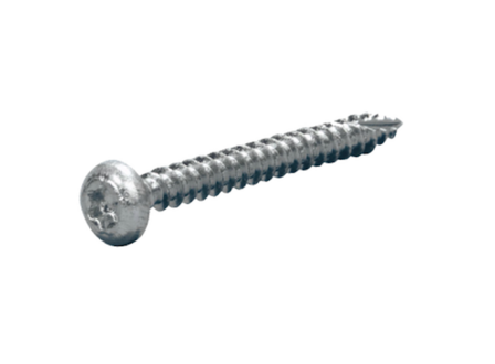 STAFA Spaanplaatschroef Bolkop TX20 Verzinkt - 4.0 x 25 mm (200 stuks) - met Snijpunt