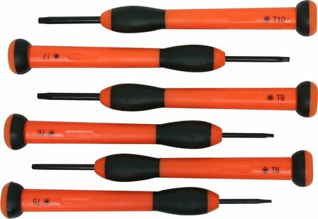 Skandia Torx Mini Schroevendraaierset - 6 delig