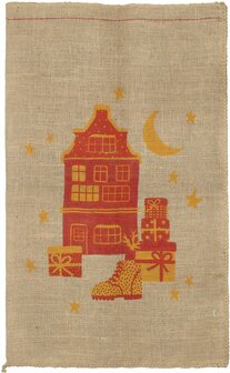 Jute zak 100cm x 60cm - Sinterklaas - Pakjesavond - Sinterklaaszak