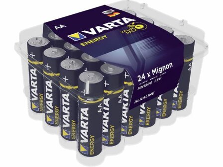 Varta batterijen AA doosje 24 stuks
