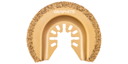 GRAPHITE Multitool CERAMISCH Blad 64 mm Half Rond