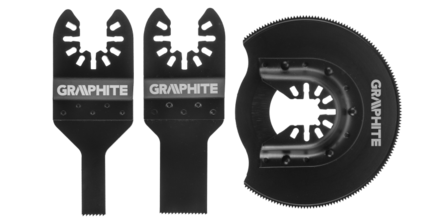 GRAPHITE Multitool METAAL Zaagbladenset