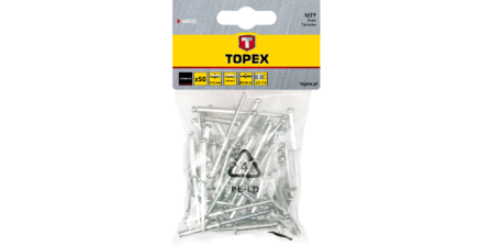 XXX Popnagels 4,8 x 8 mm 50 Stuks Aluminium
