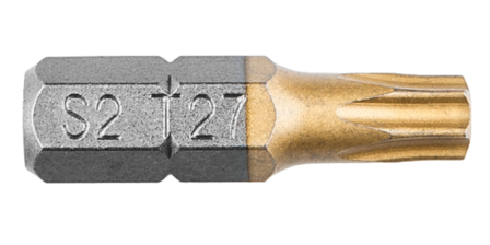 Schroef Bit Torx T 27, 25 mm. (2X) GRAPHITE