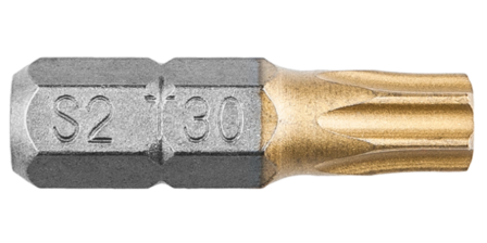 Schroef Bit Torx T 30, 25 mm. (2X) GRAPHITE
