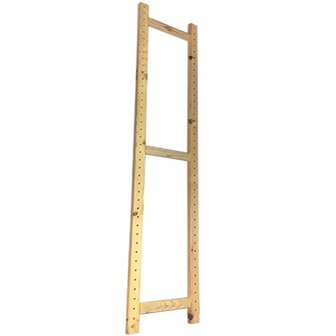 Massief Houten Aanbouw Stelling 130 x 120 x 50 cm Goedkoopste !  (XENOS)