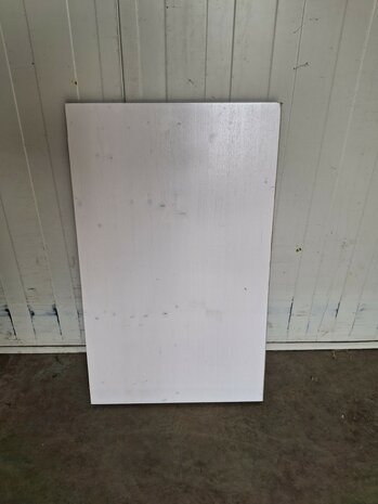 Witte Massief Houten Aanbouw Stelling 275 x 80 x 50 cm  (CASA)