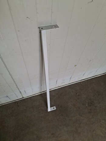 Witte Massief Houten Aanbouw Stelling 275 x 80 x 50 cm  (CASA)