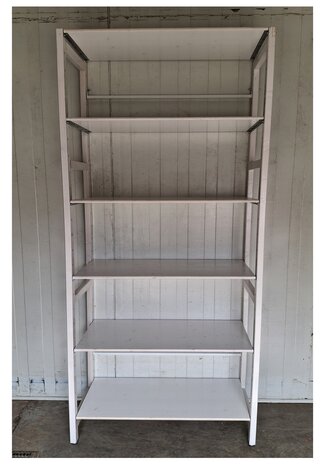 Witte Massief Houten Basis Stelling 275 x 80 x 50 cm  (CASA)