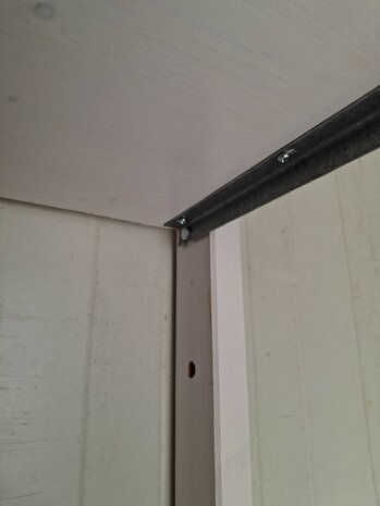Staander WIT 275 x 50 cm Massief Hout (CASA)