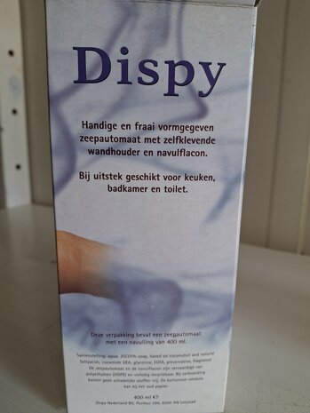 Dispy Natuurlijke Hand Zeep op basis van Palmpit olie 12 stuks