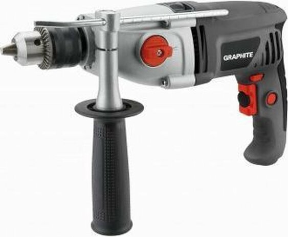 ELECTRISCHE KLOPBOORMACHINE 810 W TANDKRANS BOORKOP - GRAPHITE