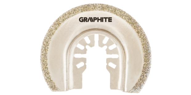 GRAPHITE Multitool CERAMISCH Blad 65 mm Half Rond