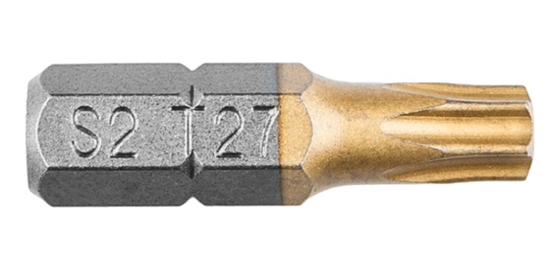 Schroef Bit Torx T 27, 25 mm. (2X) GRAPHITE
