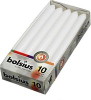 Bolsius Dinerkaarsen - 230/20 - Wit - 10 St