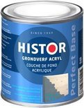Histor Perfect Base Grondverf Acryl 0,25 liter - Grijs