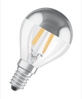 OSRAM 4058075810433 LED-lamp Energielabel A+ (A++ - E) E14 Kogel 4 W = 34 W Warmwit (Ø x l) 45 mm x 78 mm Filament / Retro-LED 1 stuk(s)