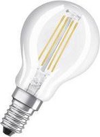 OSRAM 4058075269859 LED-lamp Energielabel A++ (A++ - E) E14 Kogel 4 W Warmwit (Ø x l) 45.0 mm x 78.0 mm 1 stuk(s)
