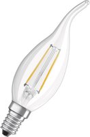 OSRAM LED-lamp Flame Gusts E14 - 4 W - Heldere gloeidraad