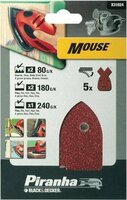 Piranha Schuurstroken Mouse, ass. 5 stuks X31024