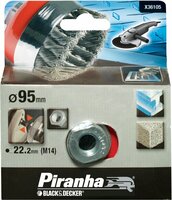 Piranha - Komstaaldraadborstel - M14 - 100 mm - X36105