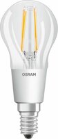 OSRAM 4052899962330 LED-lamp Energielabel A+ (A++ - E) E14 Kogel 5 W = 40 W Warmwit (Ø x l) 45 mm x 110 mm Dimbaar, Filament / Retro-LED 1 stuk(s)
