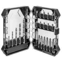 GRAPHITE Bit en Metaal borenset 22 delig