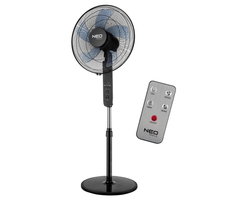 NEO Tools Professionele Staande Ventilator 45 Watt met Afstandbediening