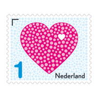 Postzegel liefde (10 st.)