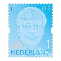 Postzegel koning Willem-Alexander 1 (10 st.)