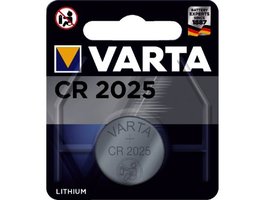 Knoopcel CR2025 Varta batterijen